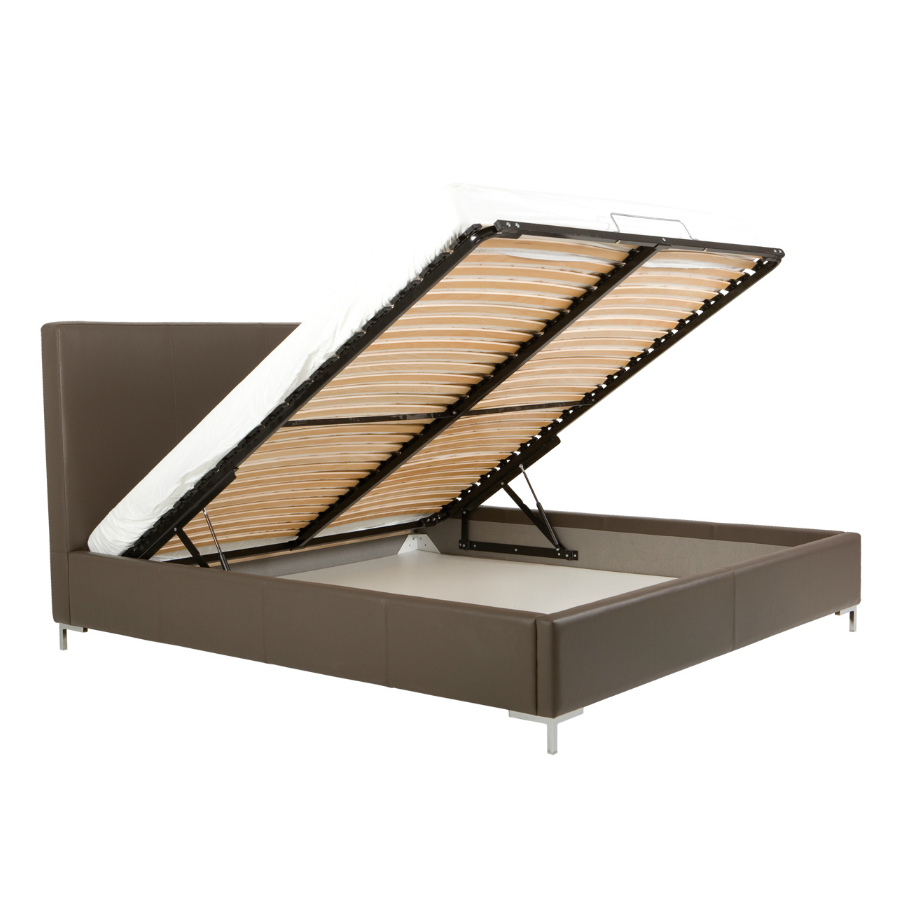 Кровать Luna, 150х200 см, темно-коричневая Sits S1739 - Вид №4