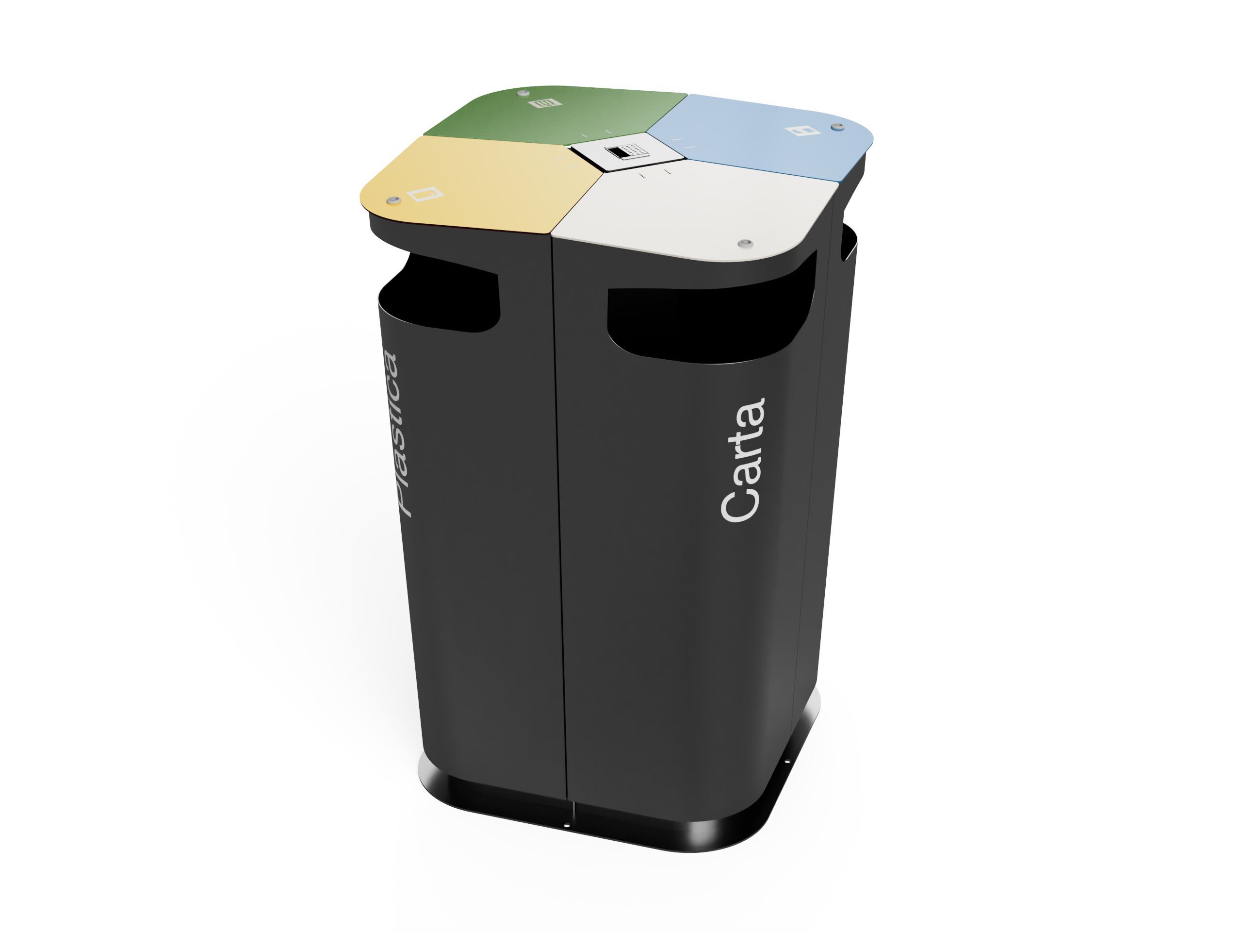 Стальная корзина для мусора для утилизации отходов Studio Città Flower ARCH-00109529