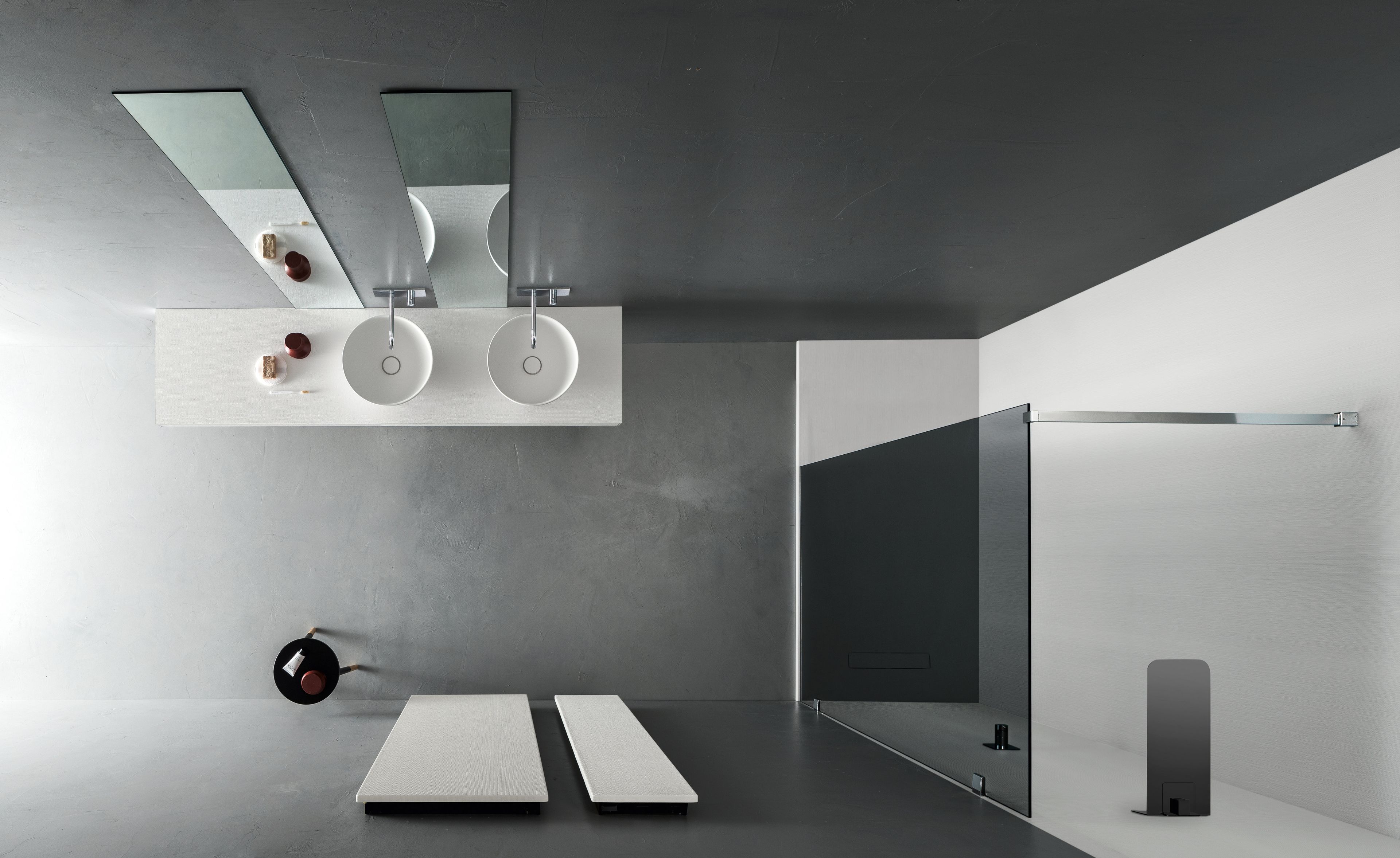 Мебель для ванной комнаты в Камнеblu® ARBLU джут ARCH-00088772 - Вид №1