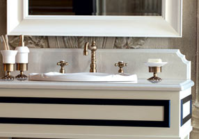 Gentry Home Настенный керамический подстаканник Ivy Никель GH102464  - Вид №1