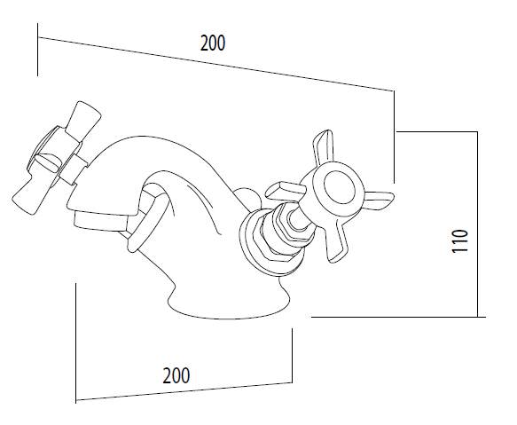 EPC02132 Смеситель M&Z Epoca Santreyd - Вид №1