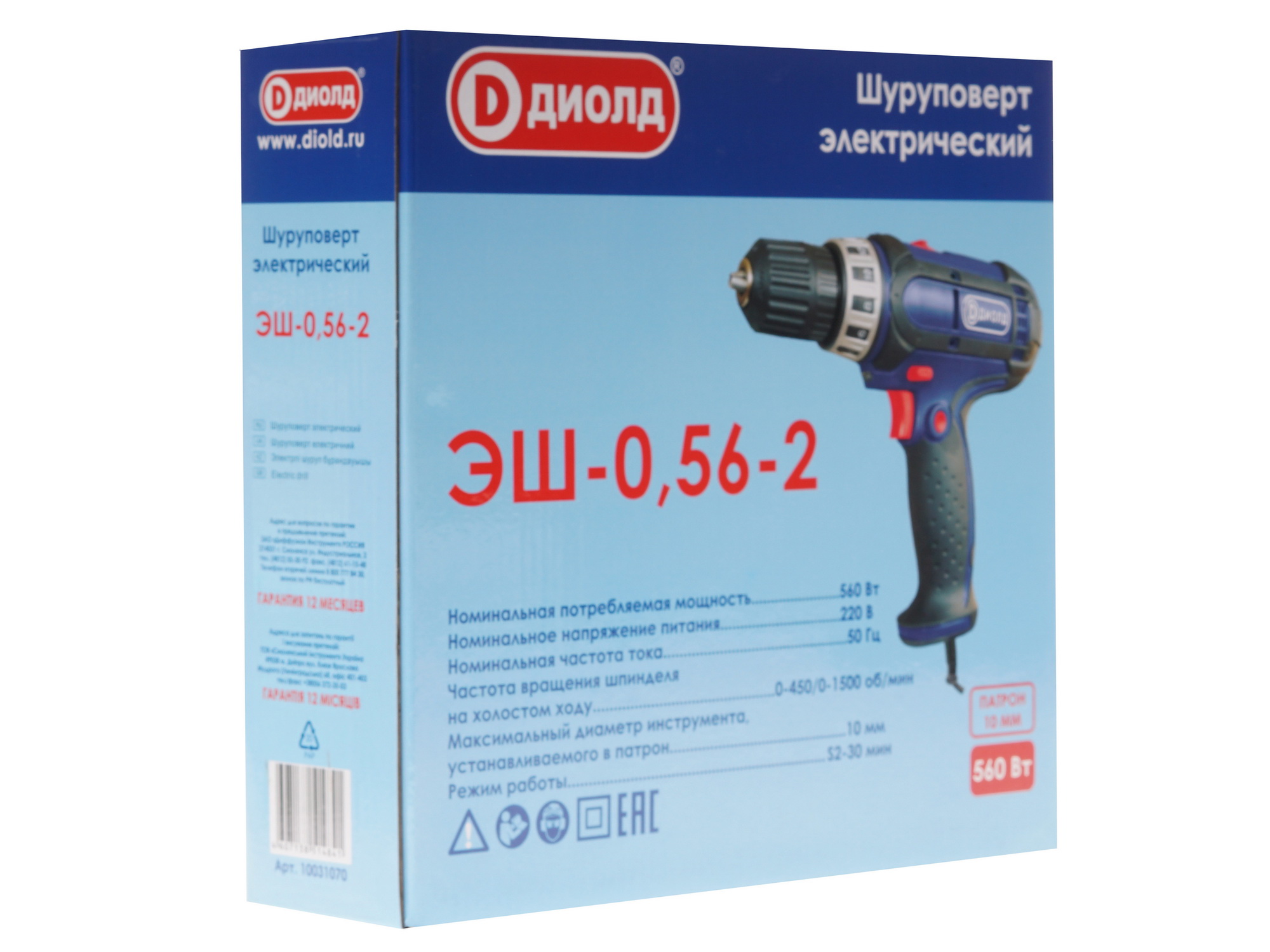 Дрель-шуруповерт Диолд ЭШ-0.56-2 8106273 STDN-0046481 - Вид №6