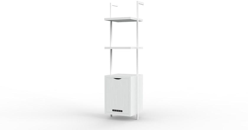 Mobilspazio Полка с креплением от пола к потолку для гостиниц Urban sun-id-1466484 - Вид №8