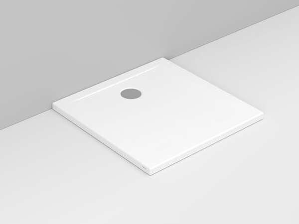 Керамический нескользящий квадратный поддон для душа Ceramica Dolomite SQUASH ARCH-00031394