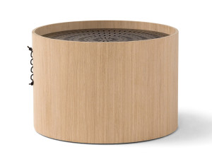 Кожаный журнальный столик