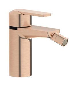 Смеситель для биде на 1 отверстие в комплекте с донным клапаном. WE ARE IB c6220sr Brushed Rose Gold C-67