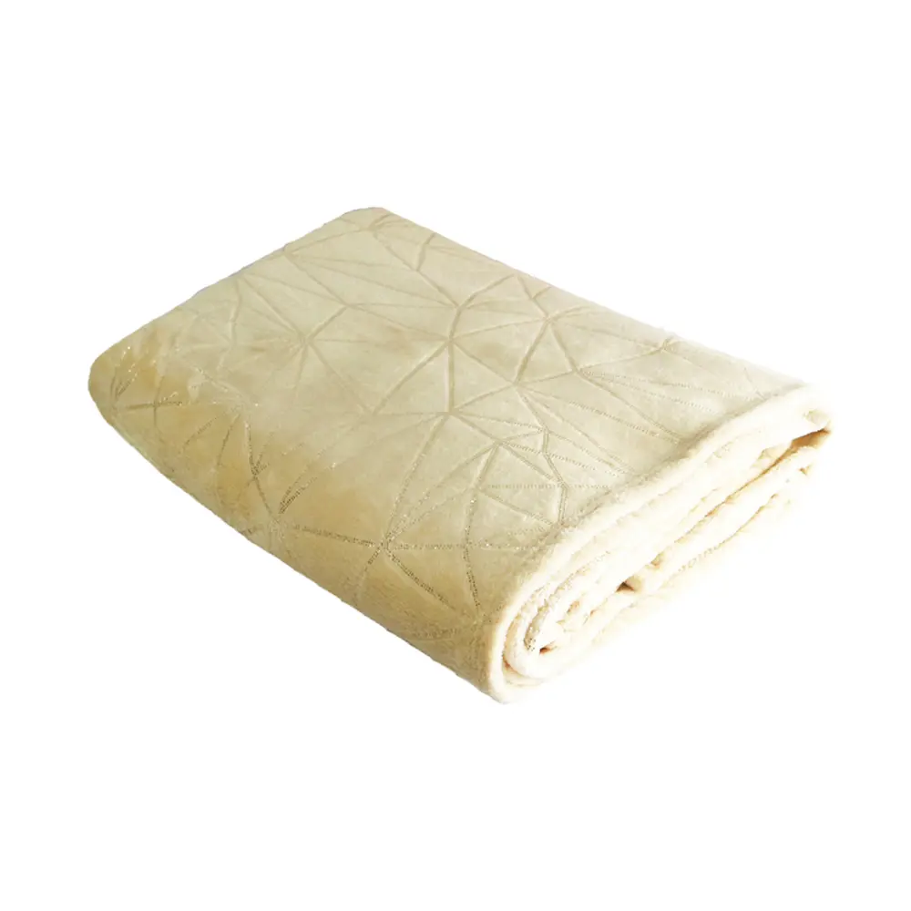 Плед «Gold» фланелевый 180х200 см BELEZZA STLM-2135609