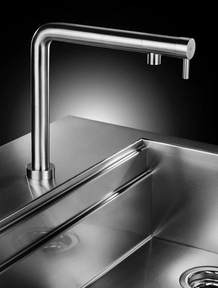 MGS Смеситель для кухни из нержавеющей стали скрытого монтажа Nemo sun-id-1427629 - Вид №2