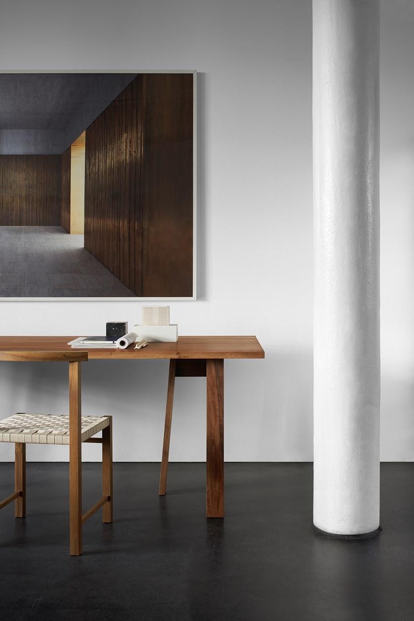 e15 Прямоугольный деревянный обеденный стол Basis sun-id-1424998 - Вид №4