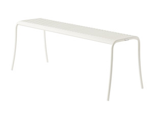 Садовая скамейка из нержавеющей стали