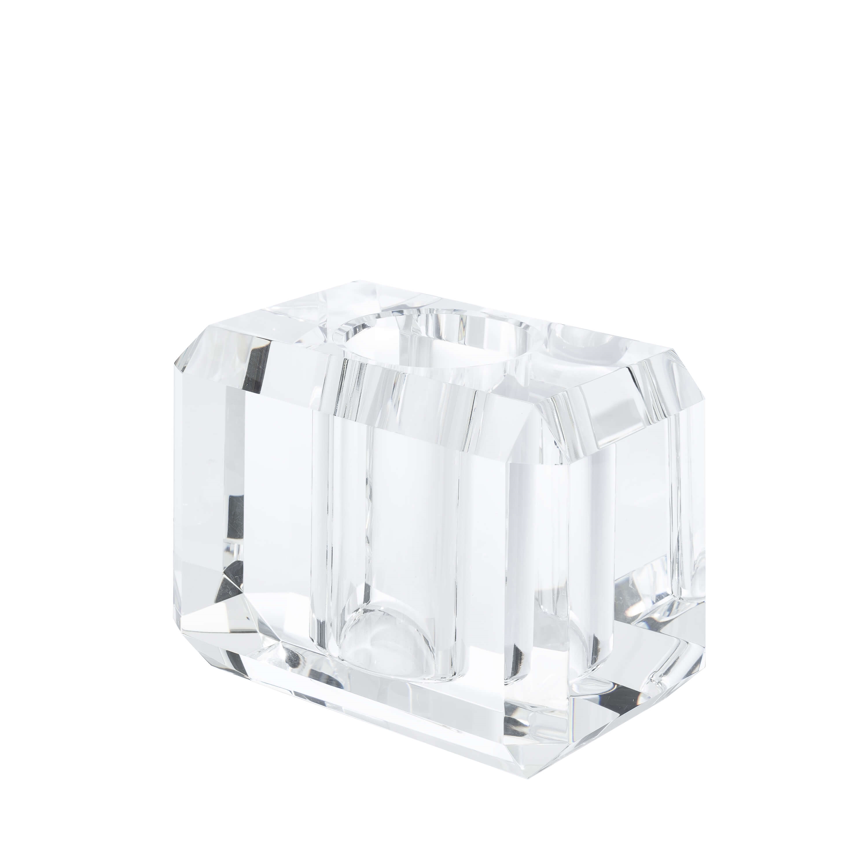 201061-00 ABHIKA ВАЗА BLOCKY SM NATURAL  - Вид №2