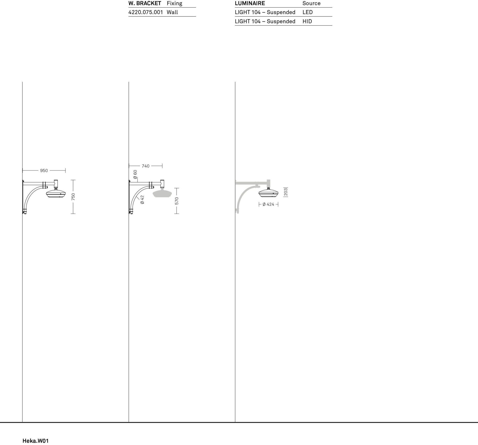 Neri Настенный светодиодный уличный фонарь Heka sun-id-1465679 - Вид №4