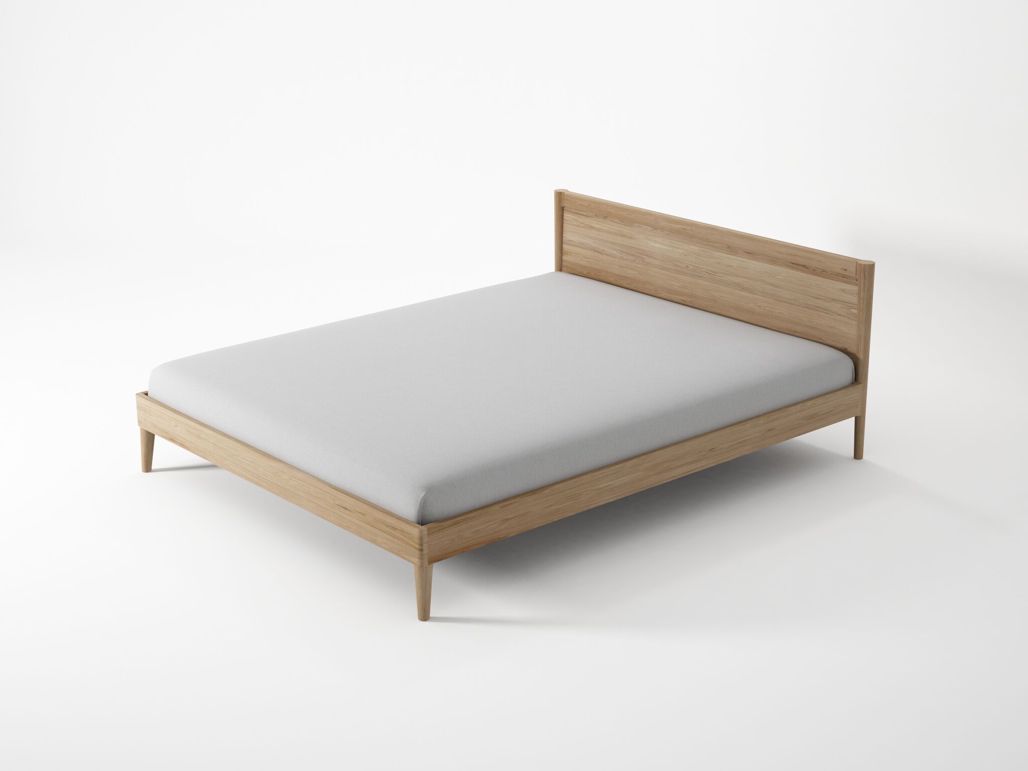 Деревянная кровать размера "queen-size" KARPENTER Винтаж ARCH-00151067 - Вид №1