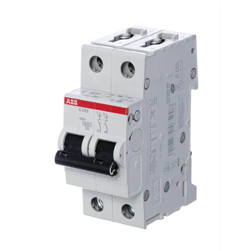 Автоматический выключатель ABB S202 - надежная защита электросети 82175810 STLM-0021212
