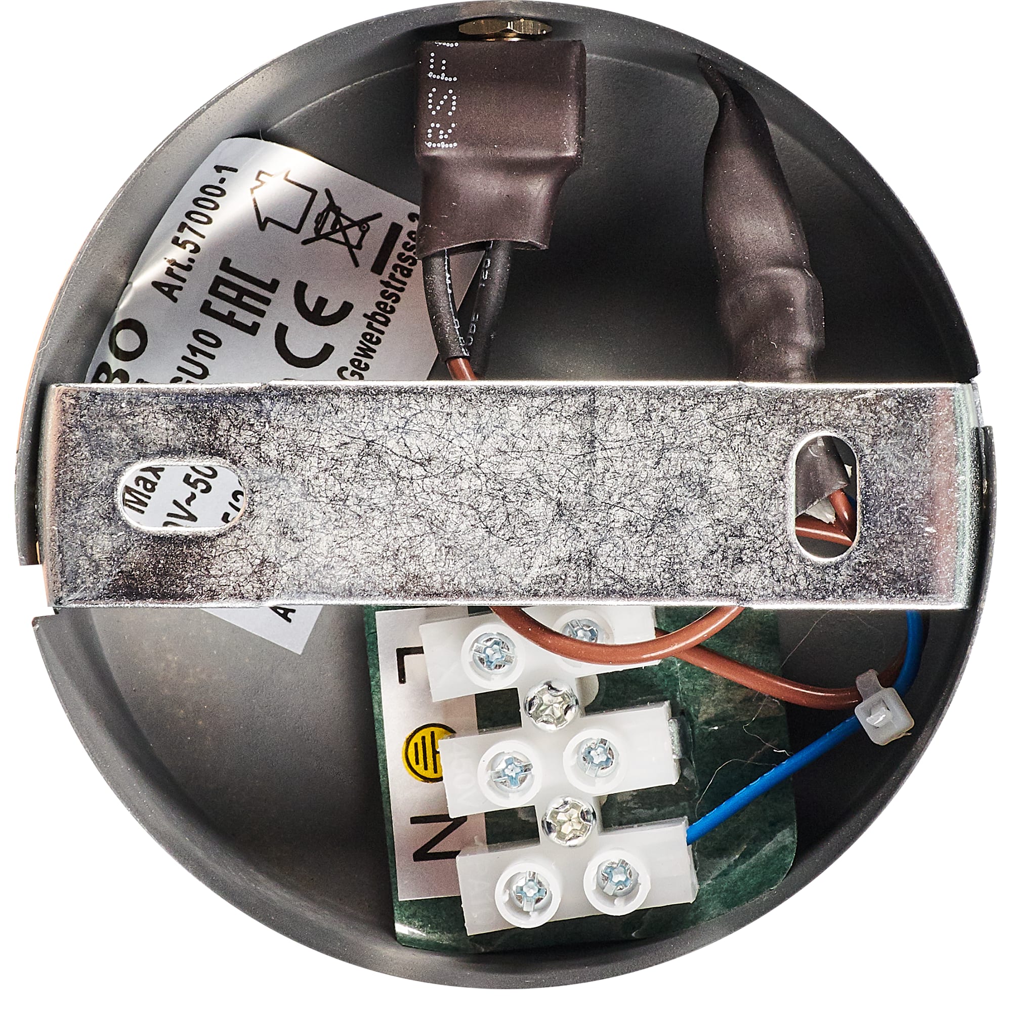 82156832 Спот GLOBO -1 GU10 1x50W серый 57000 Santreyd  - Вид №4