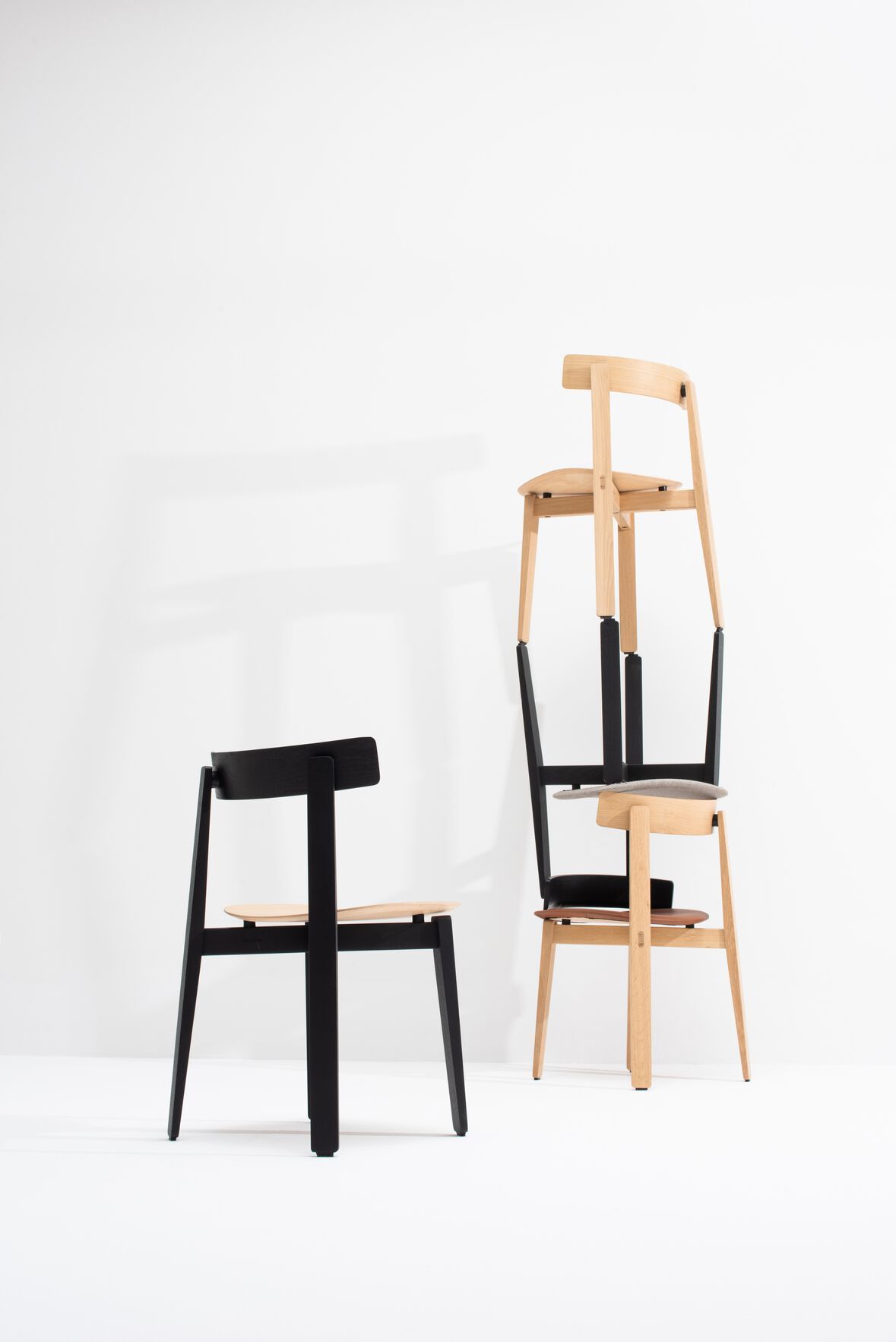 Дубовый стул с открытой спинкой Gazzda ARCH-00016779 - Вид №2