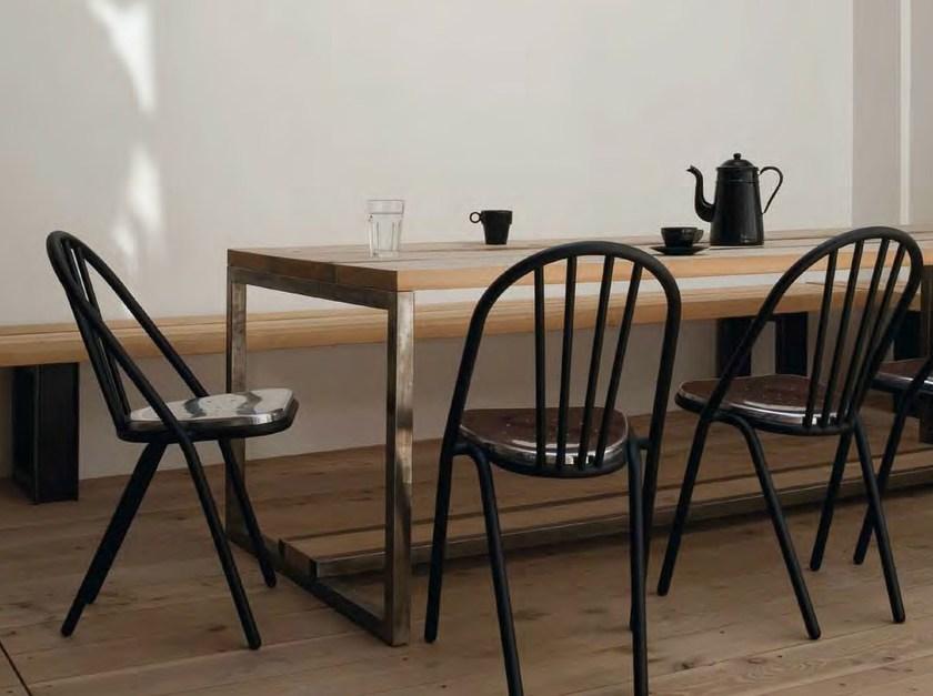 DCW éditions Штабелируемый стул из алюминия La chaise surpil sun-id-1468827 - Вид №3