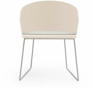 Billiani Кресло ясень с мягким сиденьем Fitt hug 051