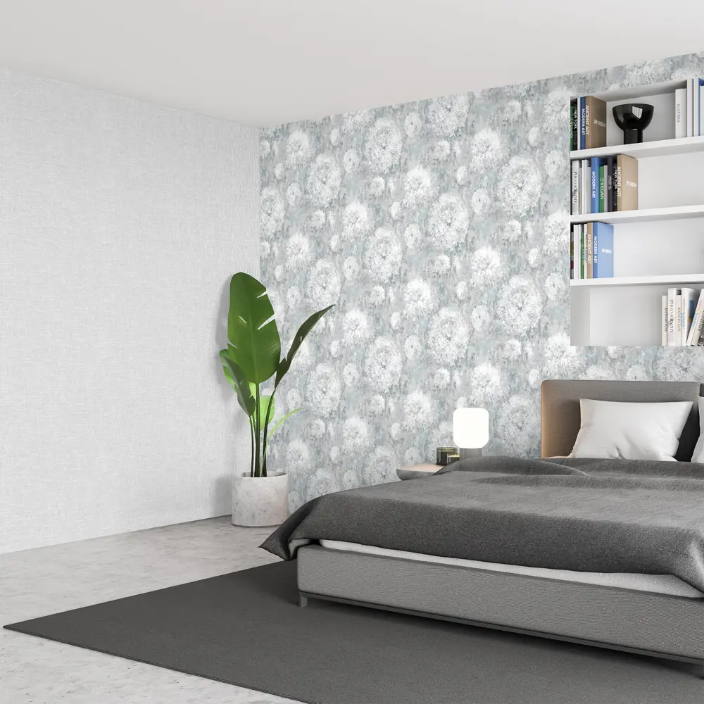 Обои флизелиновые Ateliero Julia голубые 1.06 м At283357 STLM-2124085 - Вид №4