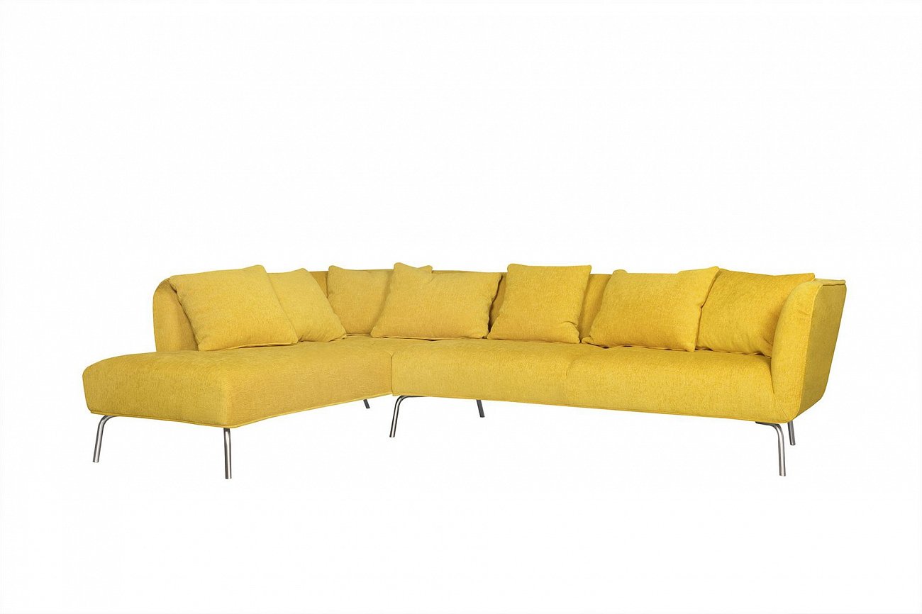 Диван Selma угловой желтый SITS ДИЗАЙНЕРСКИЕ, SELMA 192334 Желтый  - Вид №1