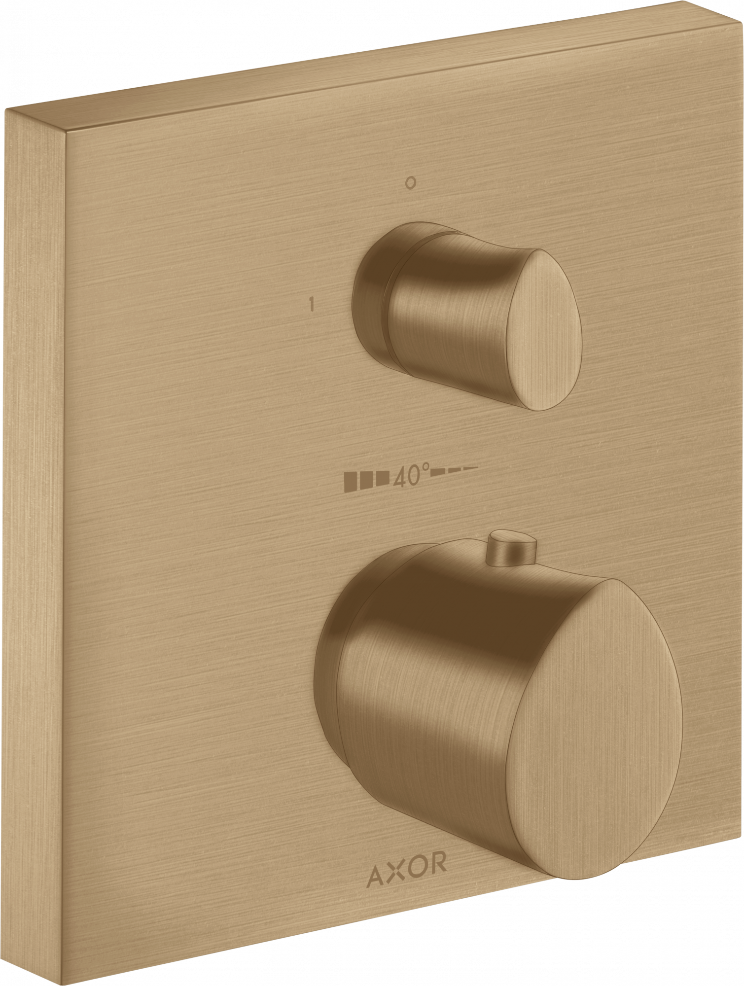 12715140 Термостат скрытого монтажа с запорным вентилем AXOR STARCK ORGANIC