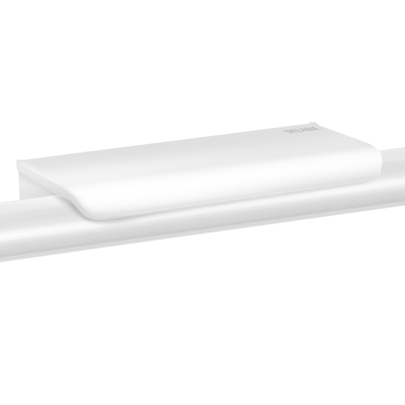 511922W Белая полка на поручень для душа DELABIE 