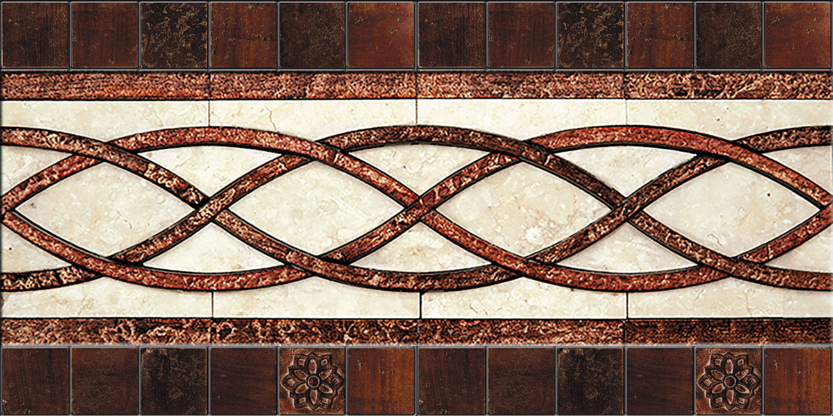 БОРДЮР ИЗ МРАМОРА EP-4 SKALINI ORNAMENTAL EP4 - Вид №1