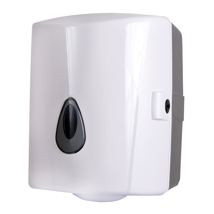 72020 Держатель рулoна бумажных полотенец, материал белый пластик ABS SANELA 