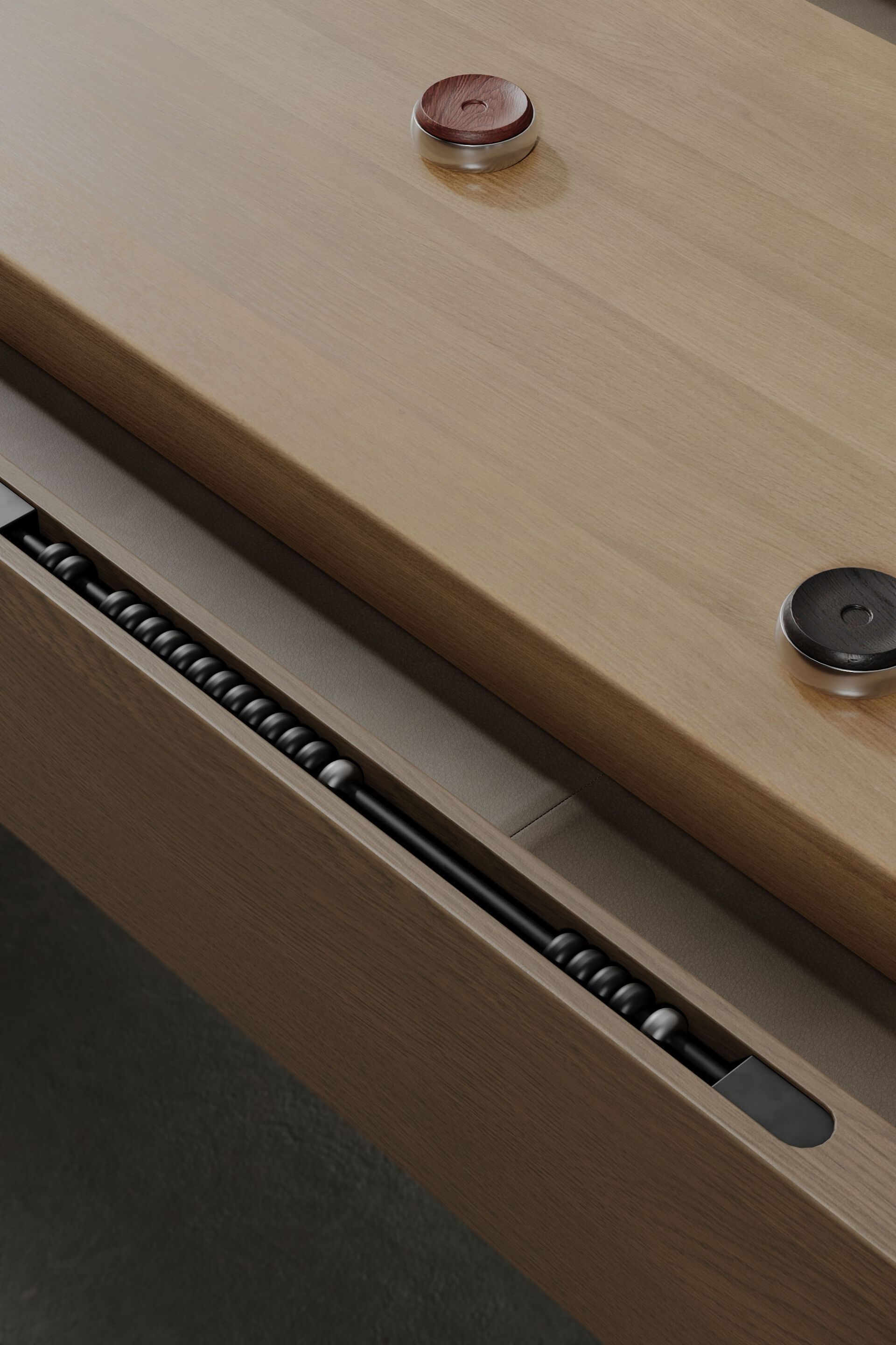 Деревянный прямоугольный стол для Шаффлборда District Eight Dinh ARCH-00032914 - Вид №8