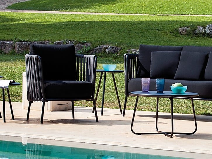 Садовое кресло с подлокотниками Vermobil Daisy Rope ARCH-00074973 - Вид №9