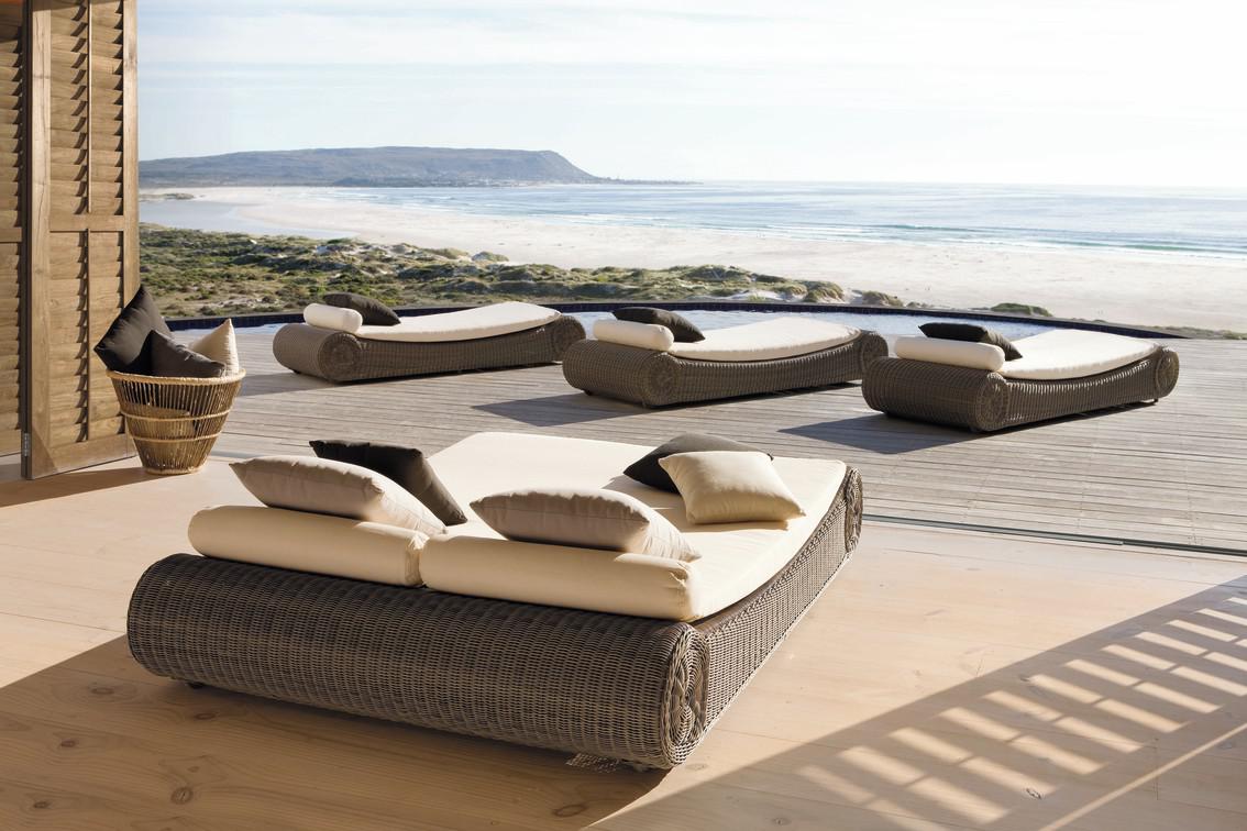 MNST441 Лежак шнур маленький 6мм старый серый Manutti River - Вид №2