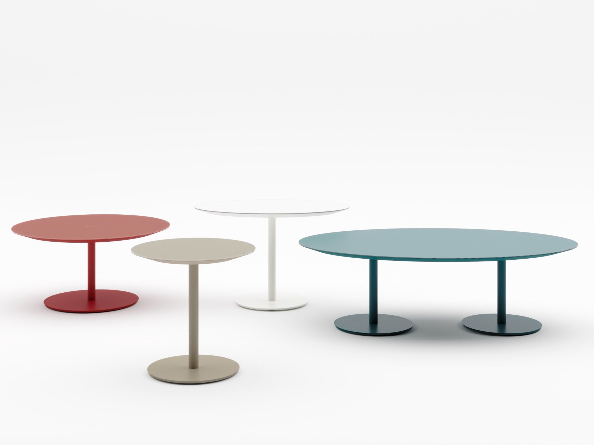 Деревянный овальный журнальный столик для контракта PROF ARCH-00062590 - Вид №1