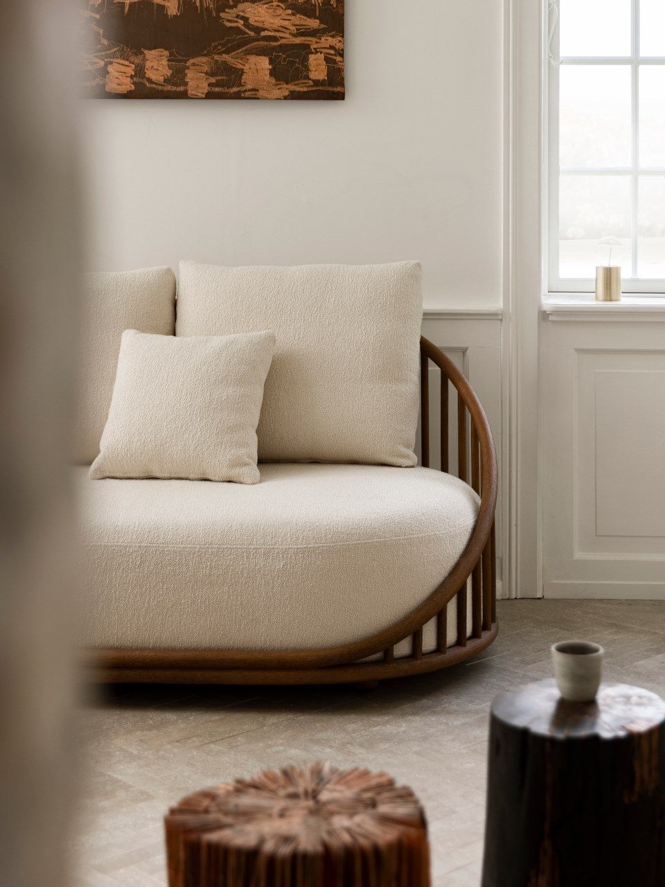 3-местный диван из ротанга EXPORMIM Бочка ARCH-00024414 - Вид №4