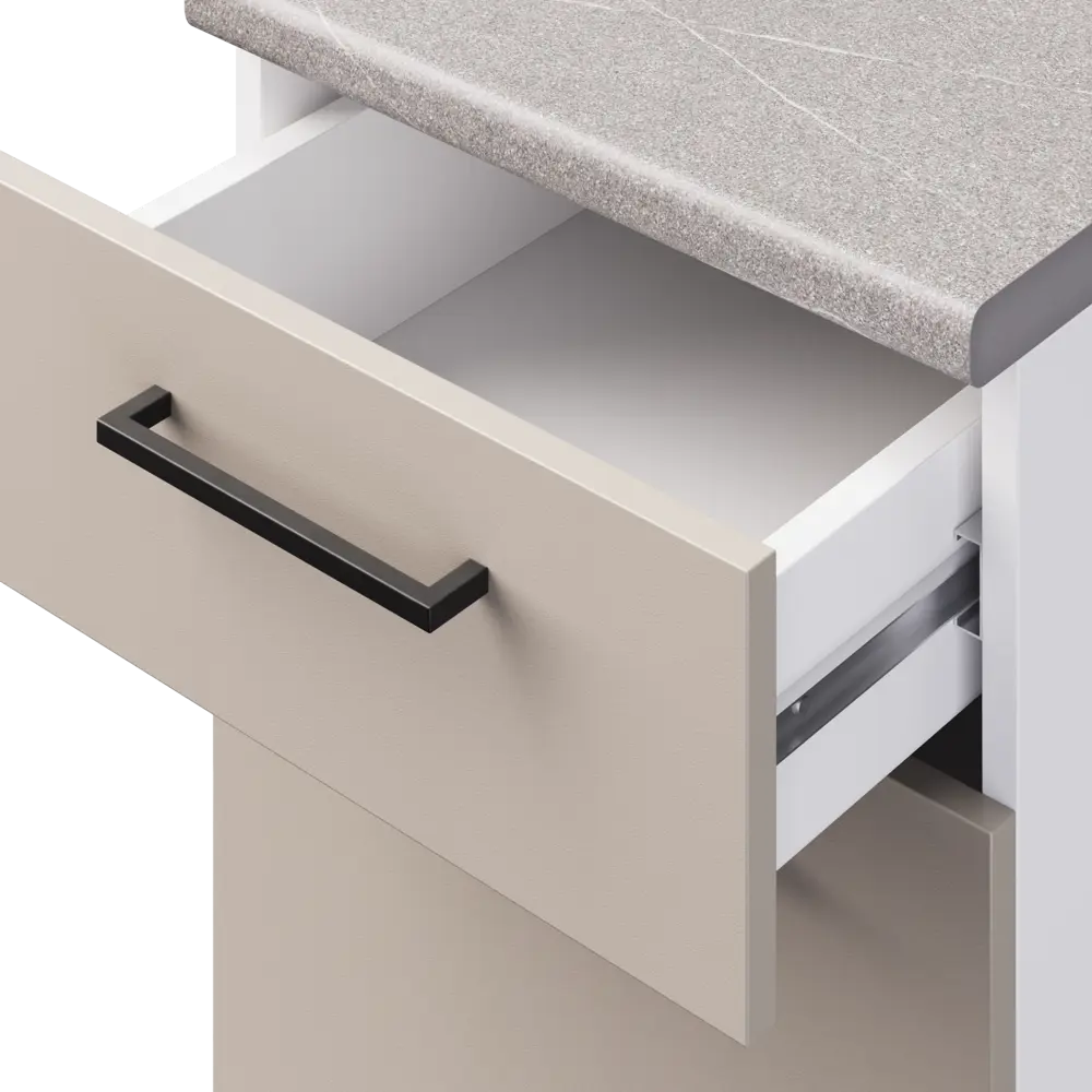 Напольный шкаф Орель 40x85x60 см ЛДСП цвет бежевый Santreyd STLM-2140528 - Вид №5