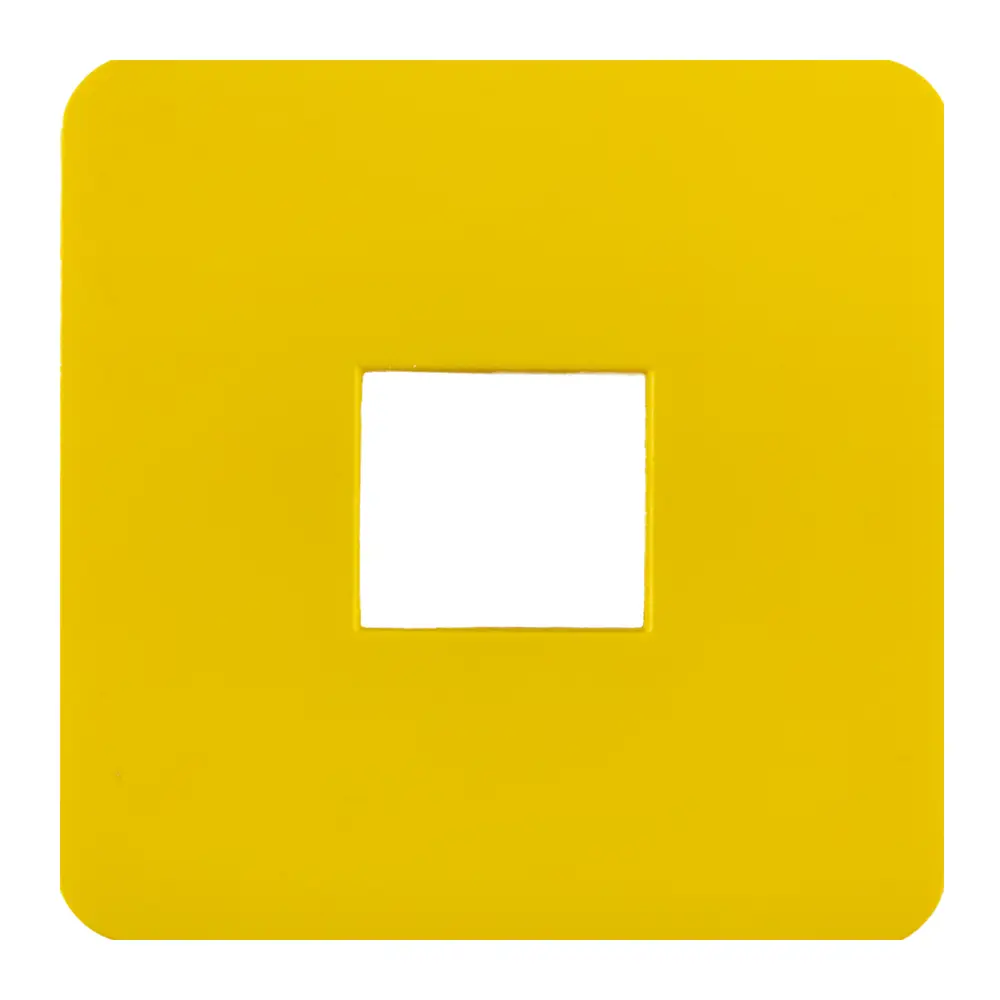 Накладка для розетки Lexman Cosy RJ11-12-45, цвет лимонный STLM-2022528