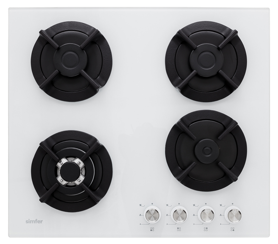 9211436 Газовая варочная поверхность Simfer H60N41W571 STDN-0141701