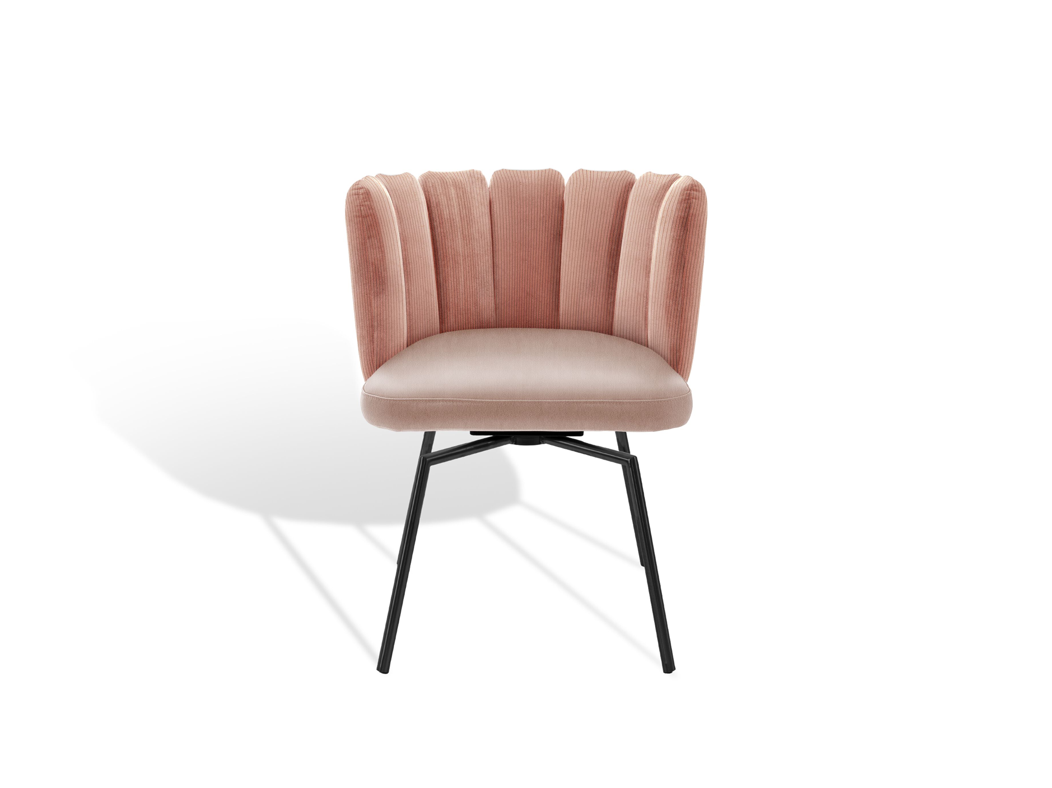 Мягкий стул с подлокотниками и крестообразной рамой KFF ARCH-00057569 - Вид №8