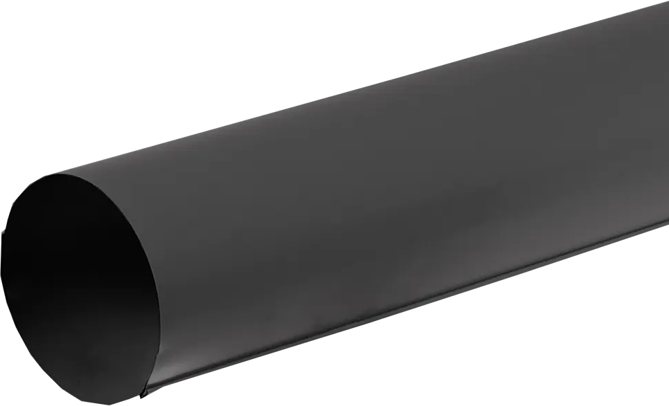 88209239 Труба водосточная Интерпрофиль 90 мм 3 м цвет серый STLM-1018957