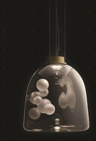 melogranoblu Подвесной светильник из дутого стекла Soap sun-id-1385544