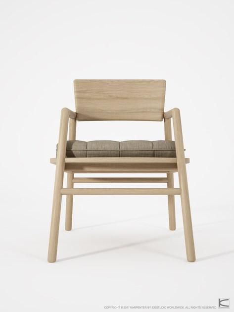 KARPENTER Кресло из дерева с подлокотниками Circa17 Cc04-o - Вид №3