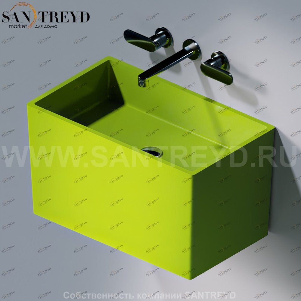 L111.121 Подвесная раковина настенная овальная A. e T. Italia TOWER AeT ITALIA