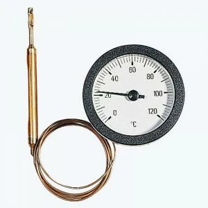 Термометр TC WATTS Ind 50/100 дистанционный, 120град, капилляр 1м