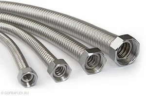 Гибкая подводка из нержавеющей стали 2 1/2 дюйма, GF65/2000 Flexible hose Россия