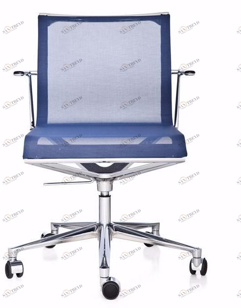ICF Поворотный офисный стул с сеткой на 5 спиц и подлокотниками Stick chair sun-id-1490662