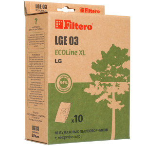 1362639 Комплект пылесборник и фильтр Filtero LGE 03 ECOLine XL
