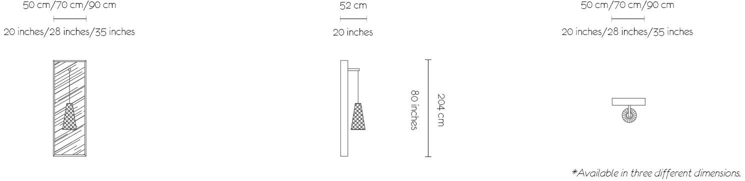 MORADA Зеркало в деревянной раме со встроенной подсветкой Heaven Heaven mir - Вид №3