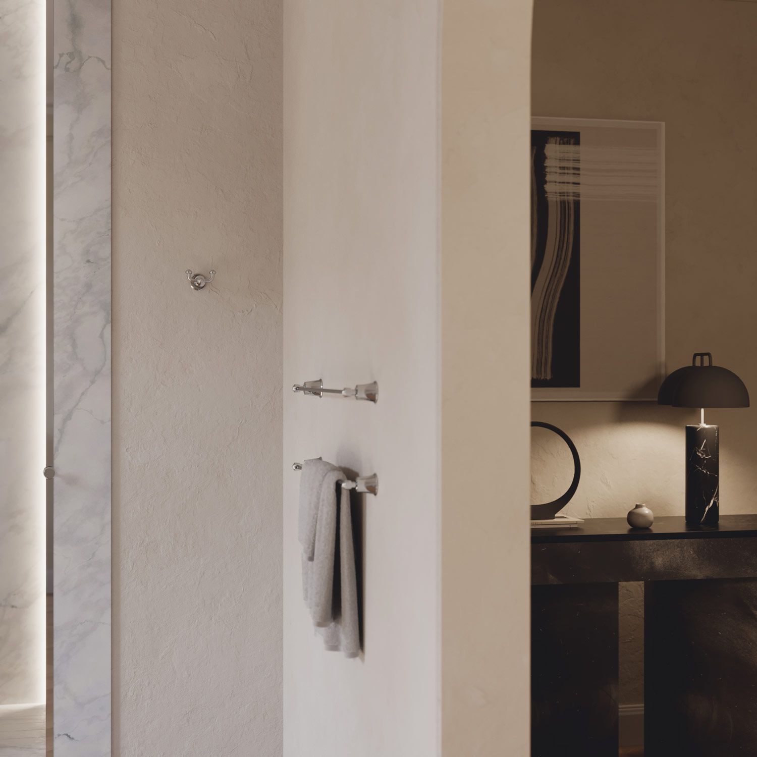 Латунный держатель для полотенец OMNIRES Art Line ARCH-00065327 - Вид №4