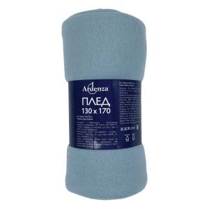 Плед Ardenza Arimno 130x170 см флис цвет голубой 84256210 STLM-2145553