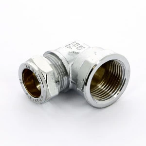 Угол обжим-В хромированный TIEMME 22х1"