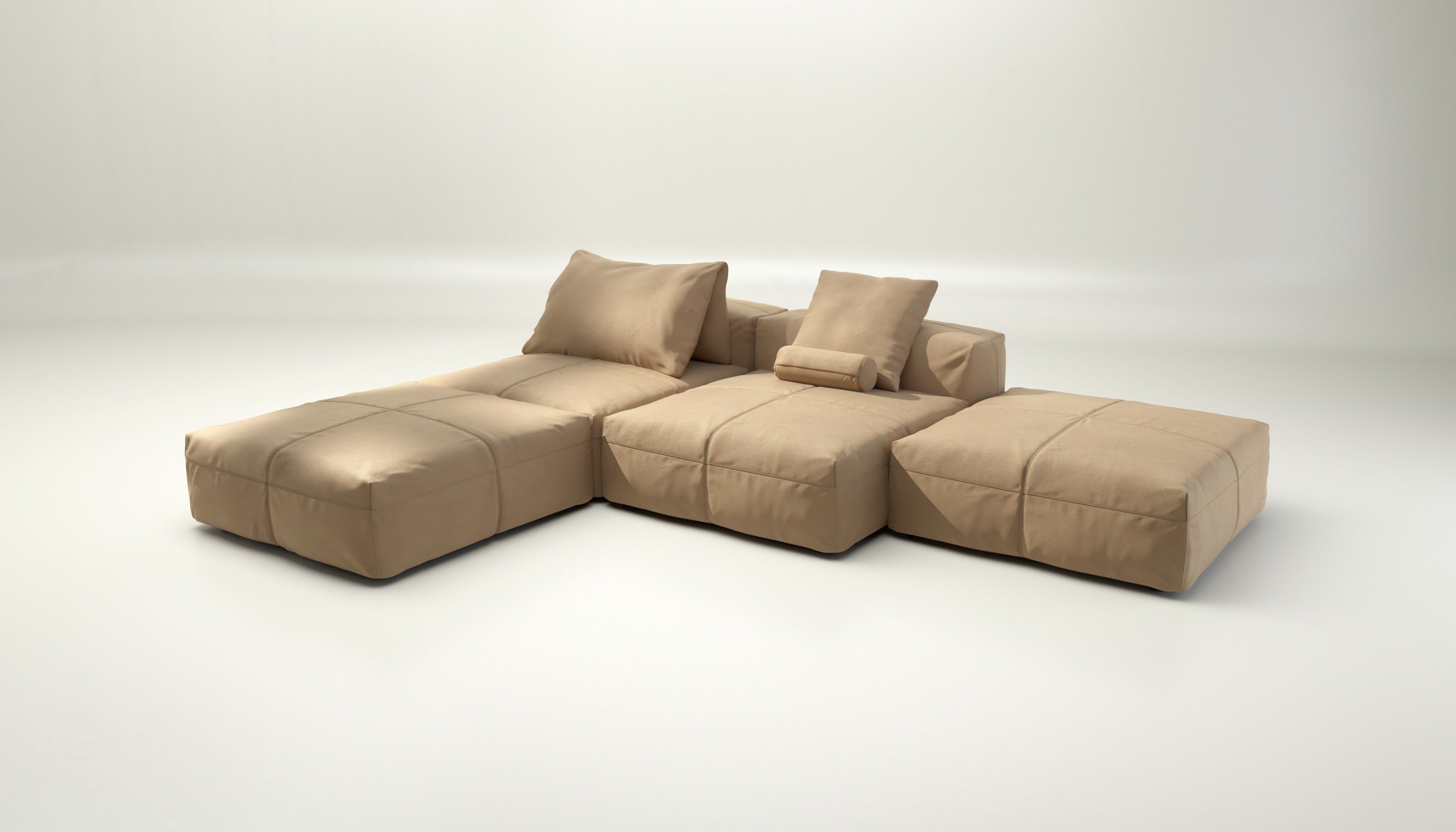 Кожаный модульный диван vetsak Leather ARCH-00066627 - Вид №5